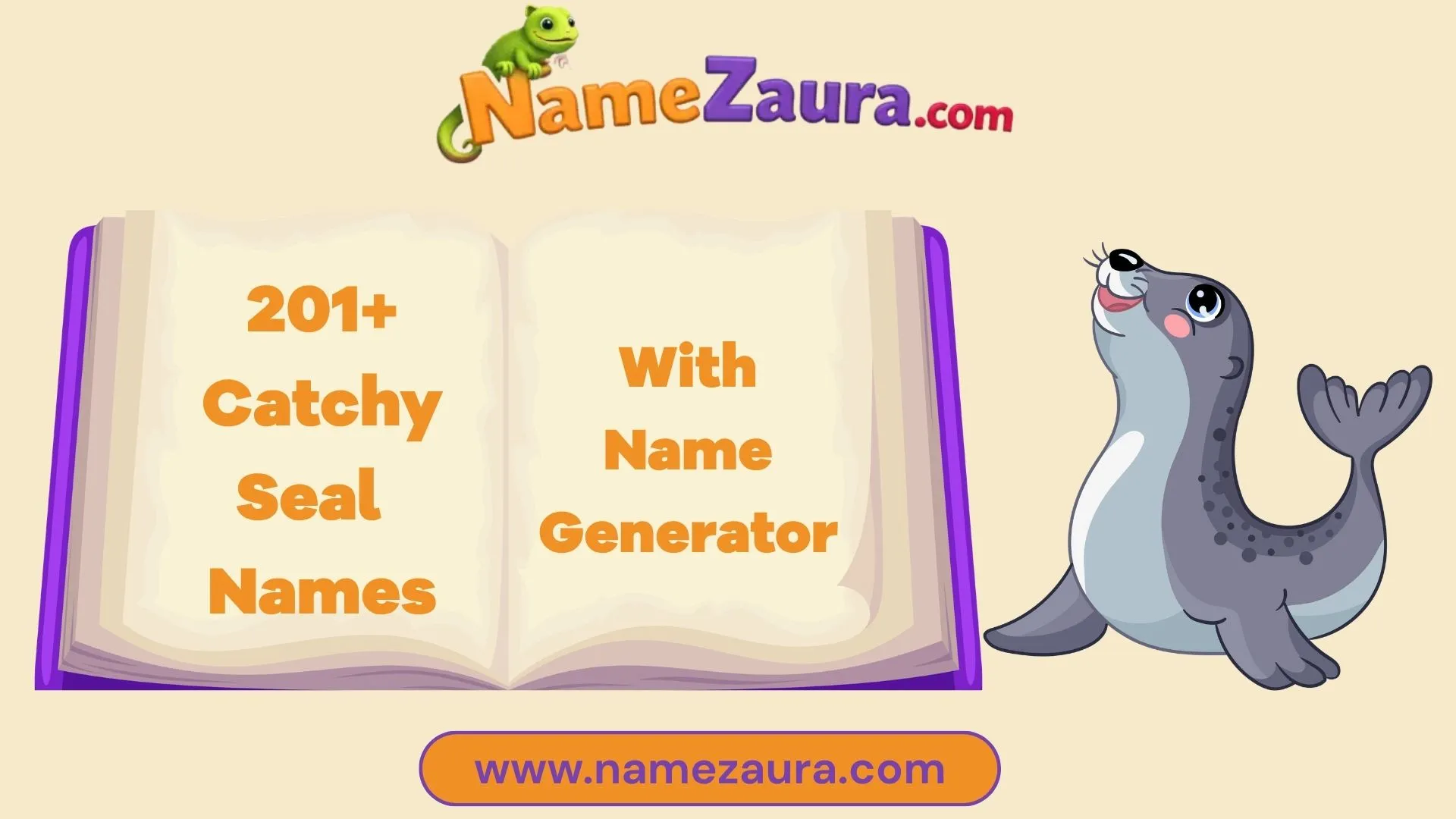 Unique and Cute Seal Names With Name Generator