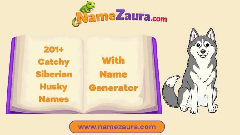 Catchy Siberian Husky Names With Name Generator