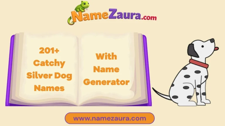Catchy Silver Dog Names  With Name Generator