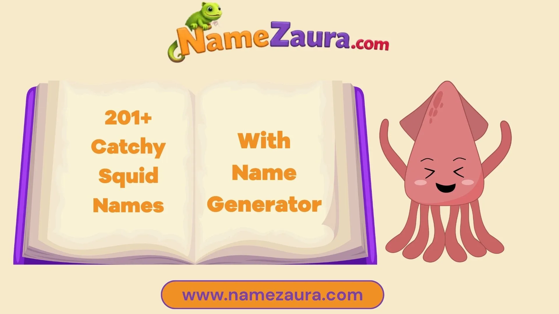 Creative Squid Names You’ll Love + Free Name Generator