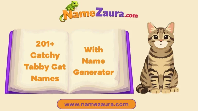 Unique and Cute Tabby Cat Names With Name Generator