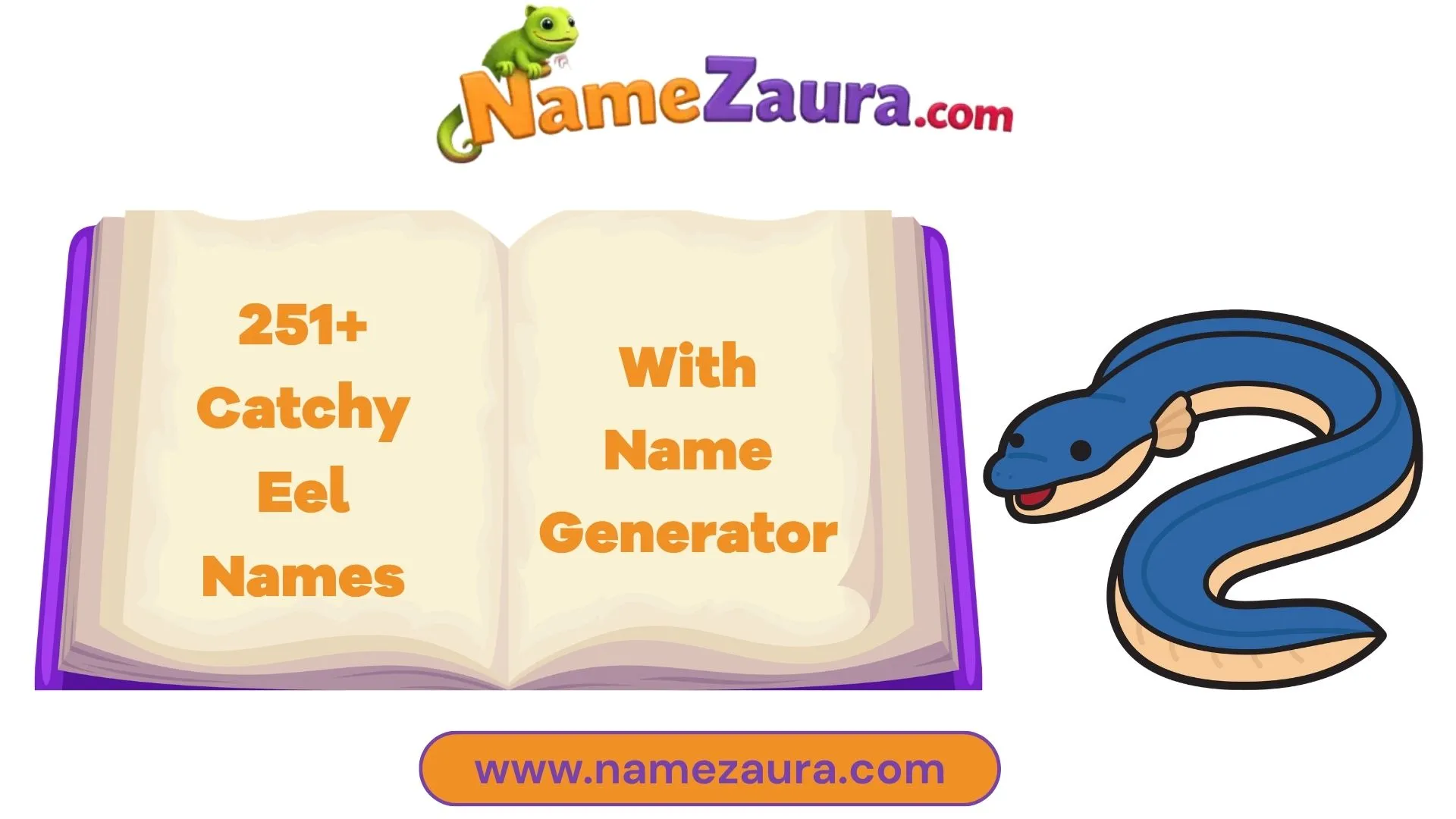 Unique And Creative Eel Names With Name Generator