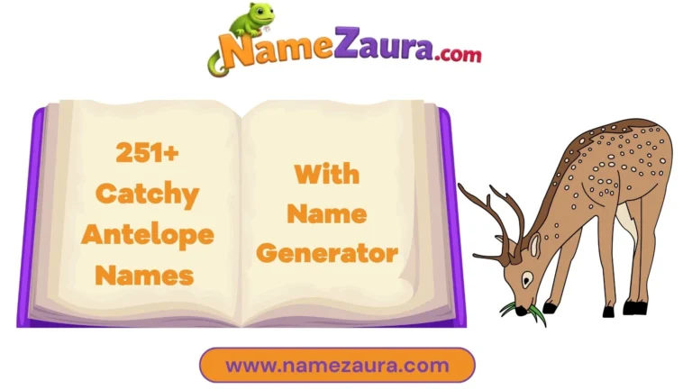 Trendy Antelope Name Ideas With Easy Name Generator