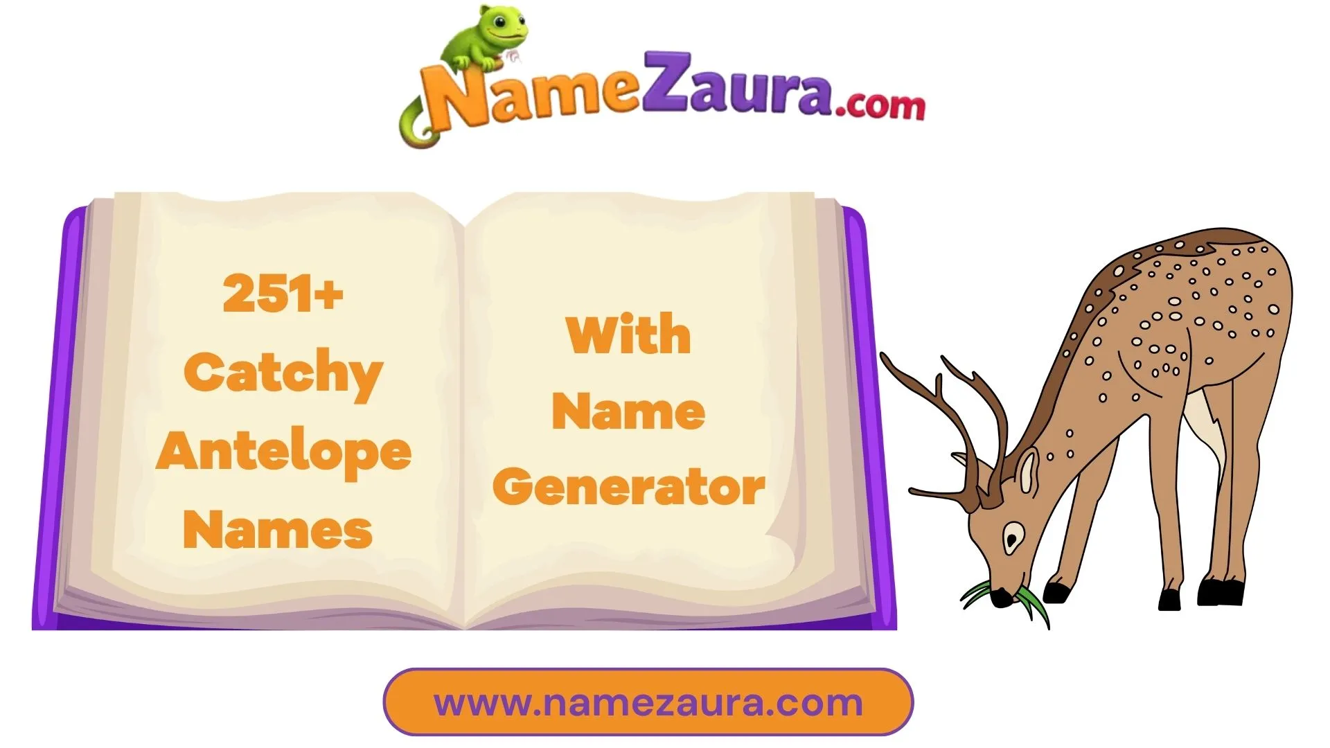 Trendy Antelope Name Ideas With Easy Name Generator