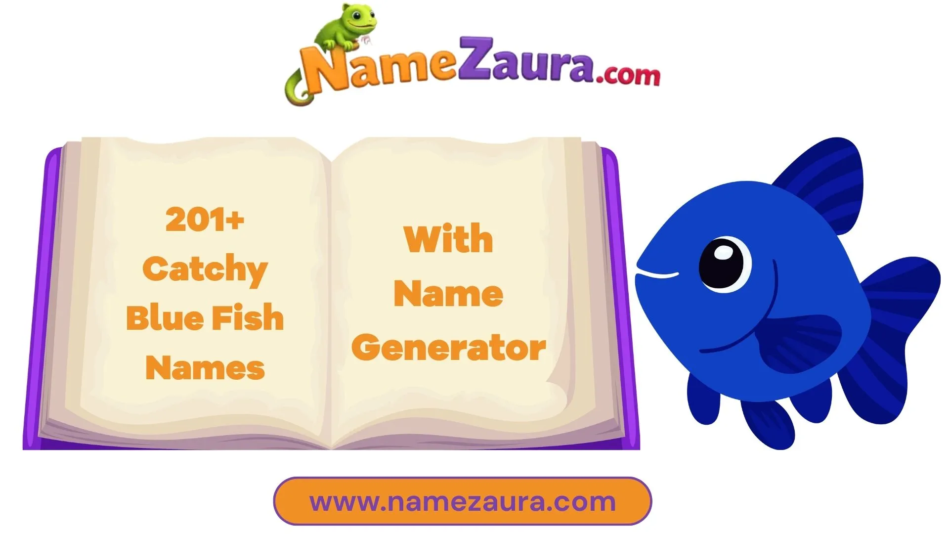 Cute And Catchy Blue Fish Names With Name Generator