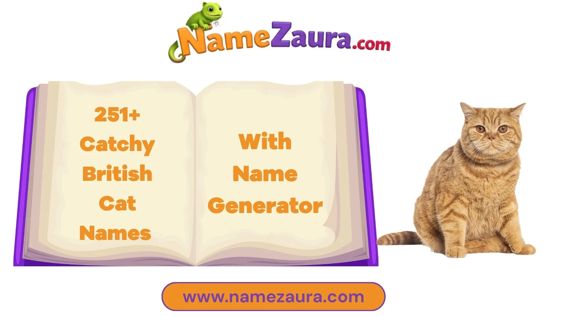 Charming British Cat Names For Your Kitty With Name Generator