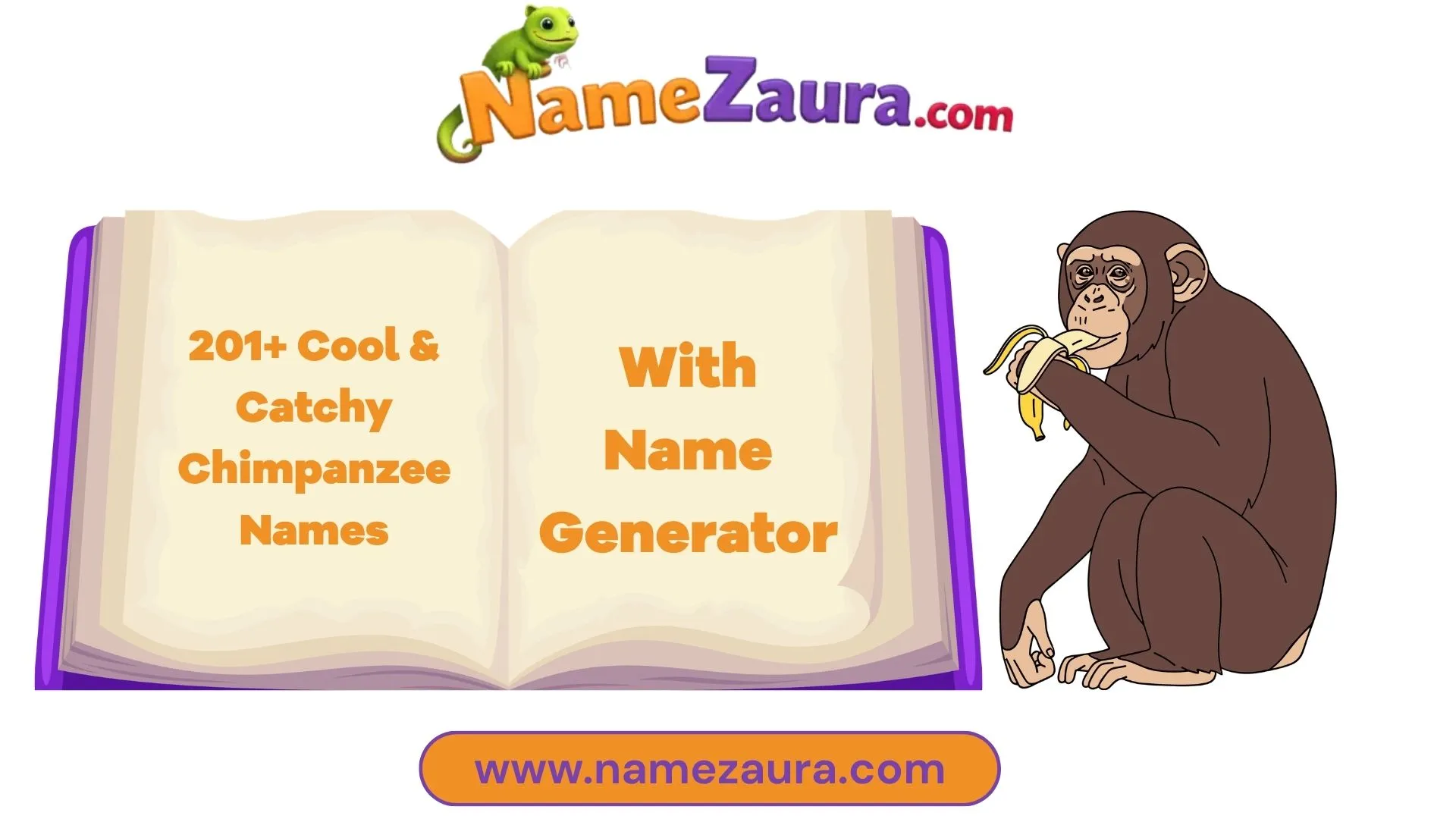 Cool And Catchy Chimpanzee Names With Name Generator
