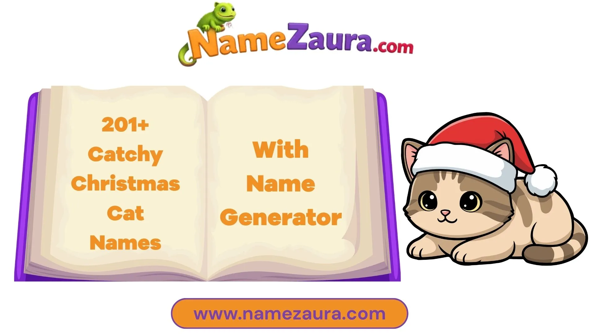 Catchy Christmas Cat Names For Your Festive Kitty With Generator