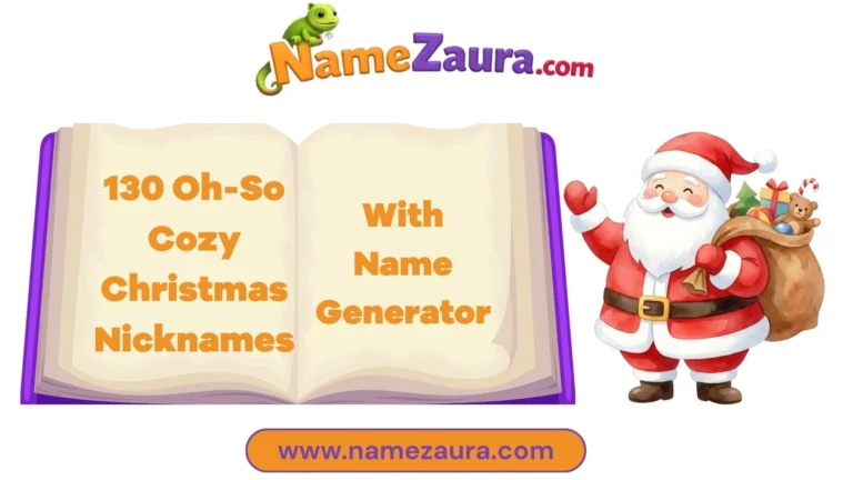 Oh-So Cozy Christmas Nicknames for Santa’s Little Favorite