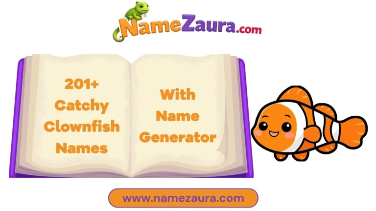 Cute & Catchy Clownfish Names With Name Generator