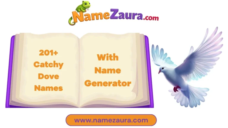 Cute And Catchy Dove Names With Name Generator