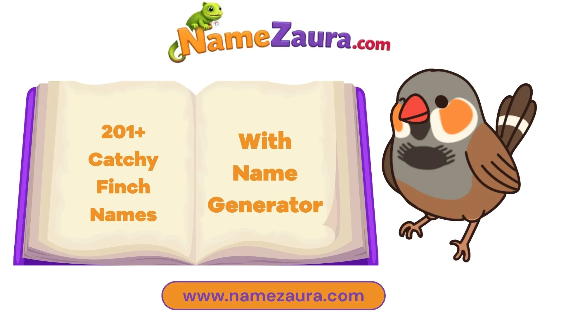 Cute And Catchy Finch Names With Name Generator