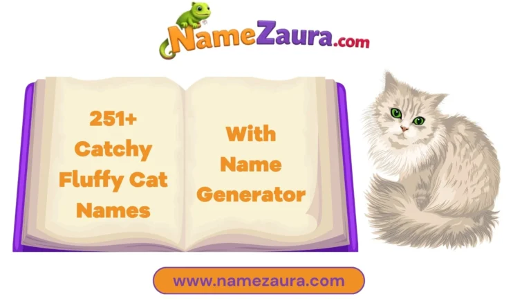 Cute & Catchy Fluffy Cat Names With Name Generator