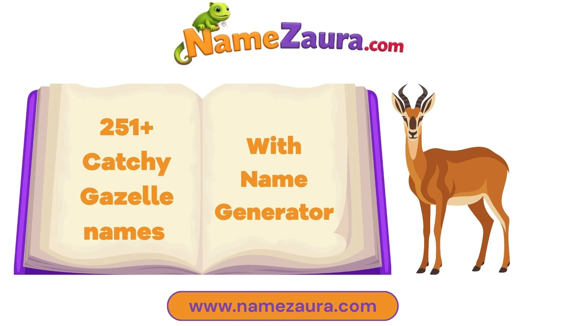 Elegant Gazelle Names For Every Personality With Name Generator