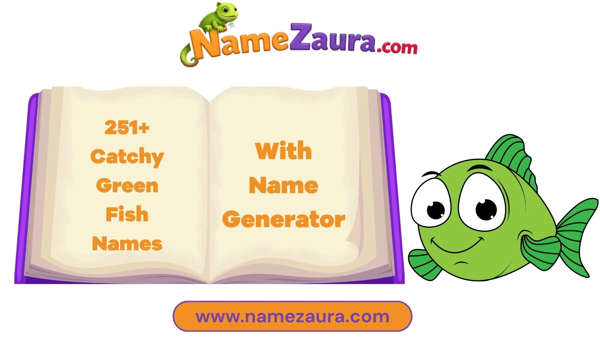 Cute And Catchy Green Fish Names With Name Generator