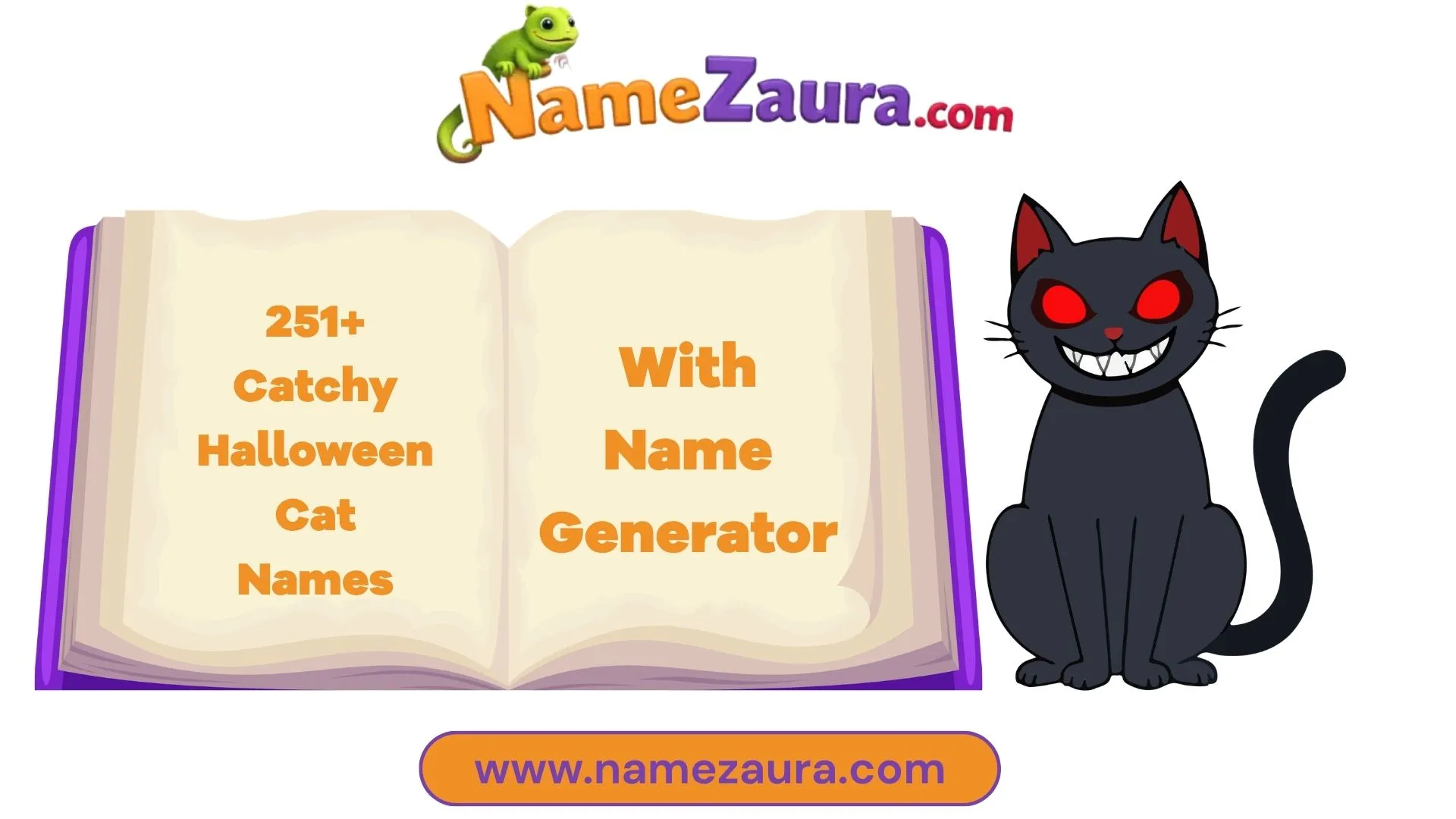 Best Halloween Cat Names For Your Kitty With Name Generator 