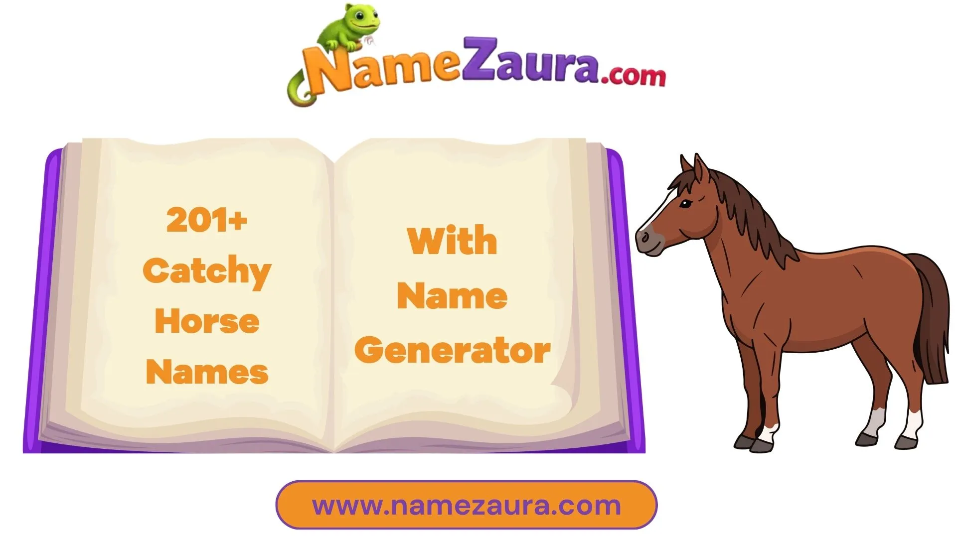 Cool And Catchy Horse Names With Name Generator
