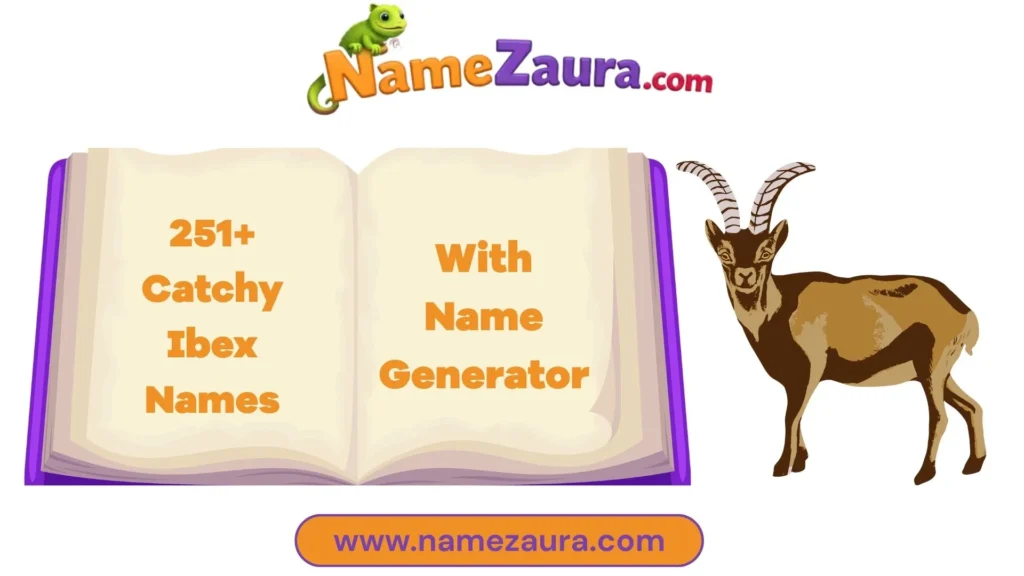 Cool And Catchy Ibex Names With Names Generator