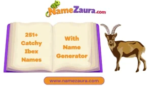 Cool And Catchy Ibex Names With Names Generator