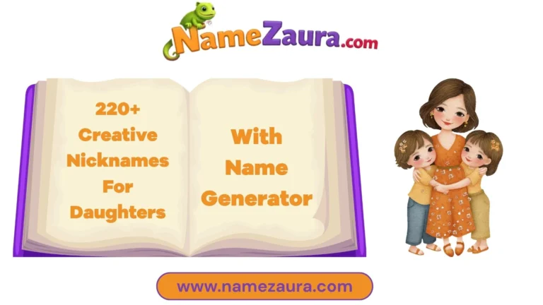 Creative Nicknames For Daughters With Name Generator