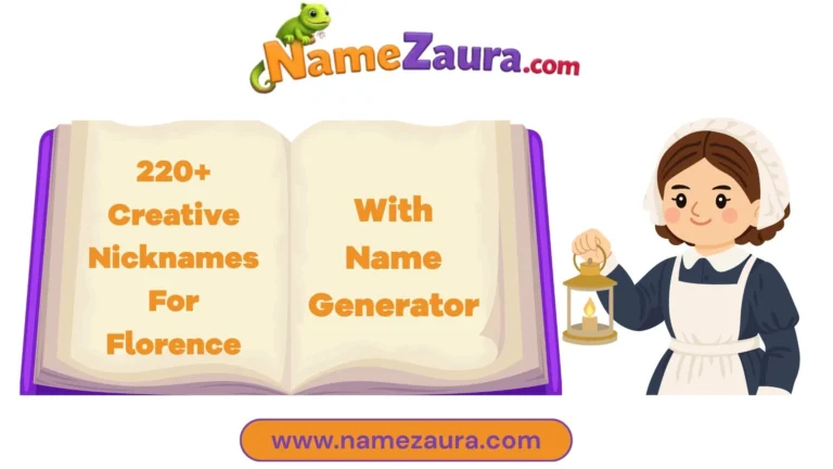 Creative Nicknames For Florence With Name Generator