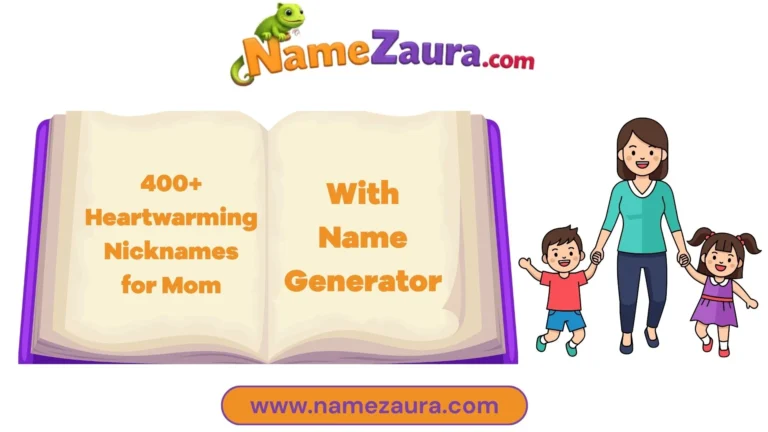 Heartwarming Nicknames for Mom With Name Generator