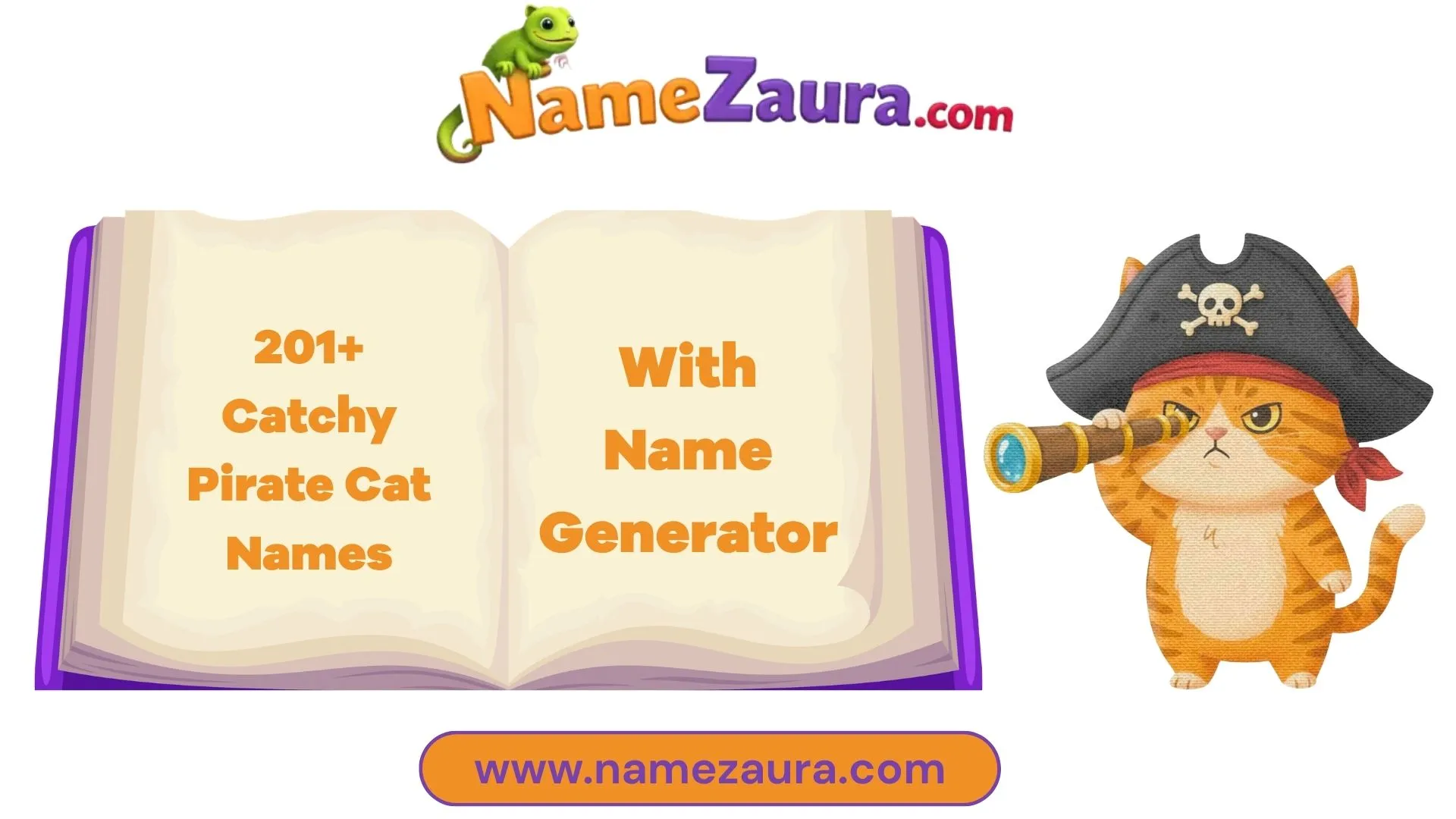 Ahoy! Cool Pirate Cat Names With Unique Name Generator