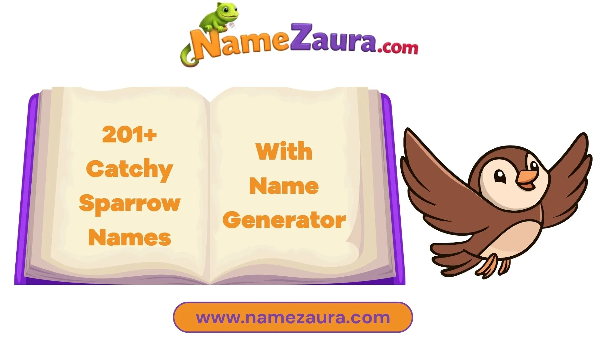 Unique Sparrow Names With Meanings And Generator