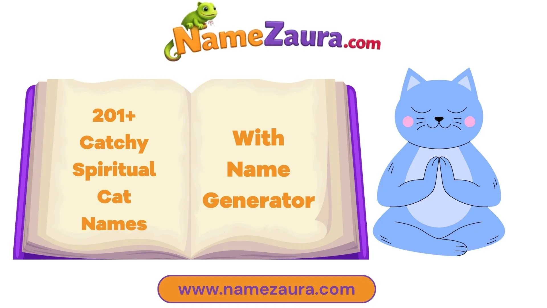 Cool & Catchy Spiritual Cat Names With Names Generator