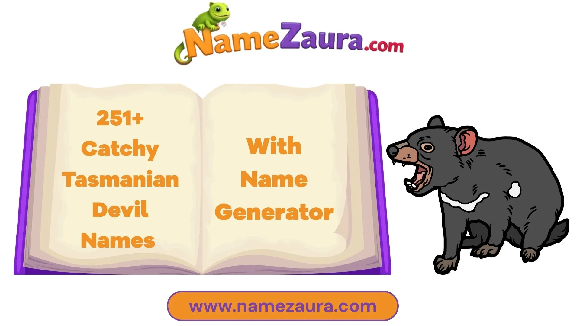 Powerful Tasmanian Devil Names With Free Name Generator