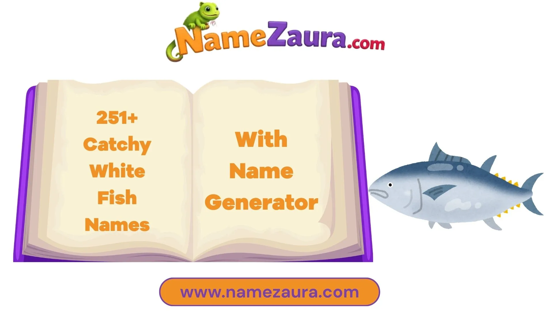 Cute And Catchy White Fish Names With Name Generator