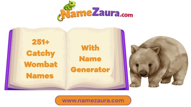 Adorable Wombat Names With Meanings & Generator
