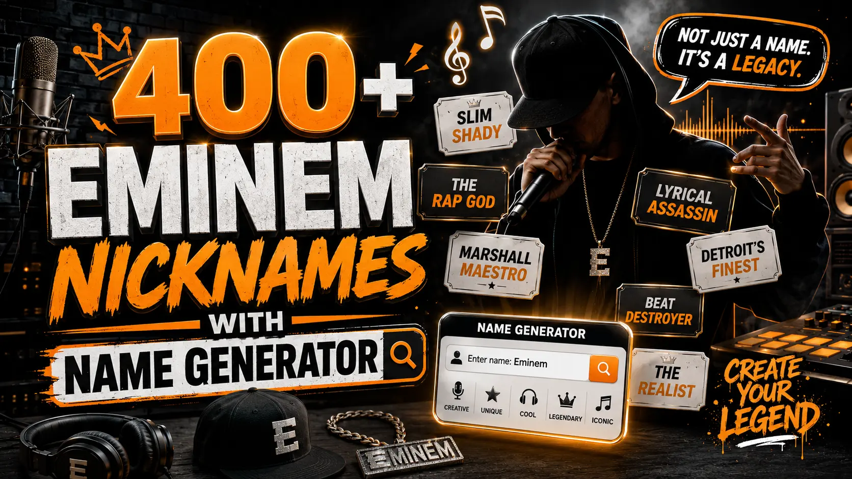 Eminem Nicknames With Name Generator