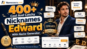 Cool And Catchy Nicknames for Edward With Name Generator