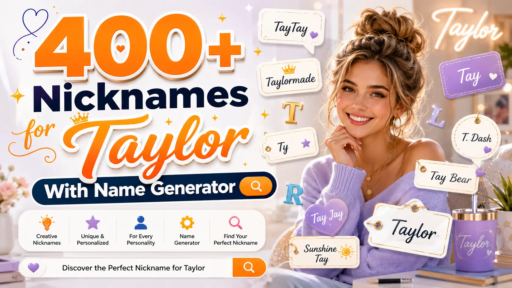 Nicknames for Taylor With Name Generator
