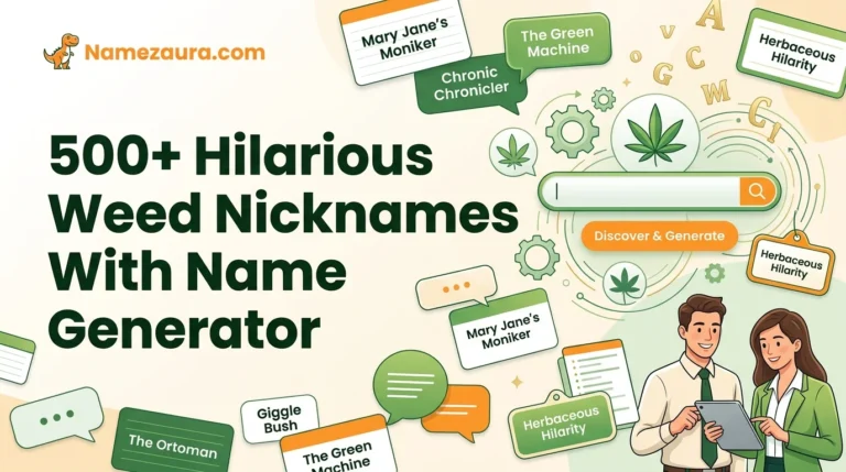 Hilarious Weed Nicknames With Name Generator