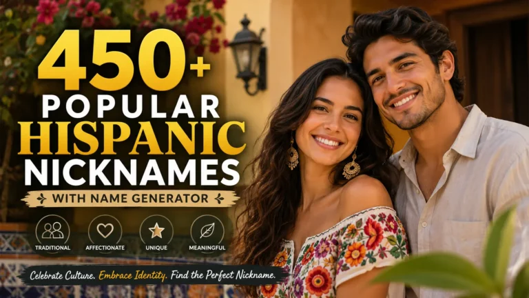 Popular Hispanic Nicknames With Name Generator