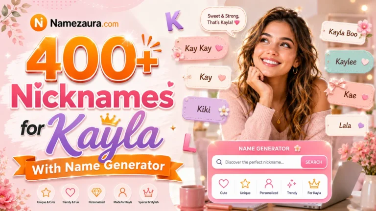 Nicknames for Kayla With Name Generator