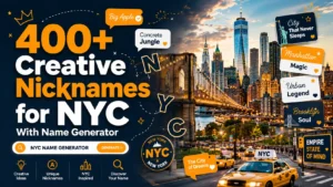 Creative Nicknames for NYC With Name Generator