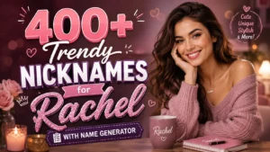Trendy Nicknames for Rachel With Name Generator