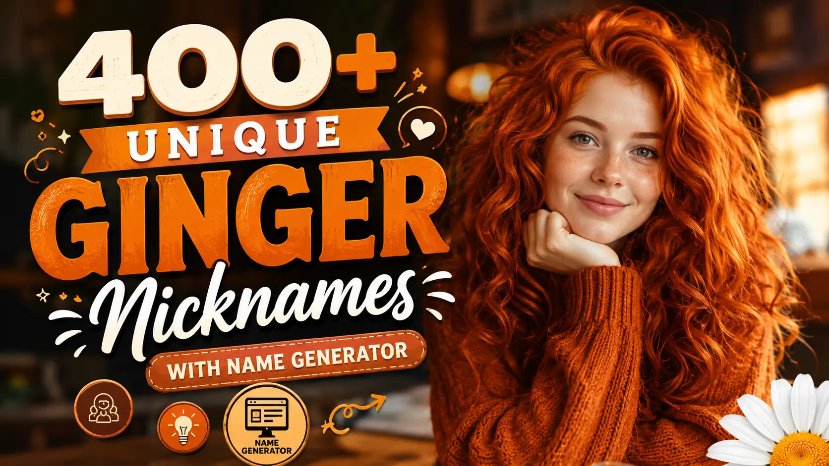 Unique Ginger Nicknames With Name Generator
