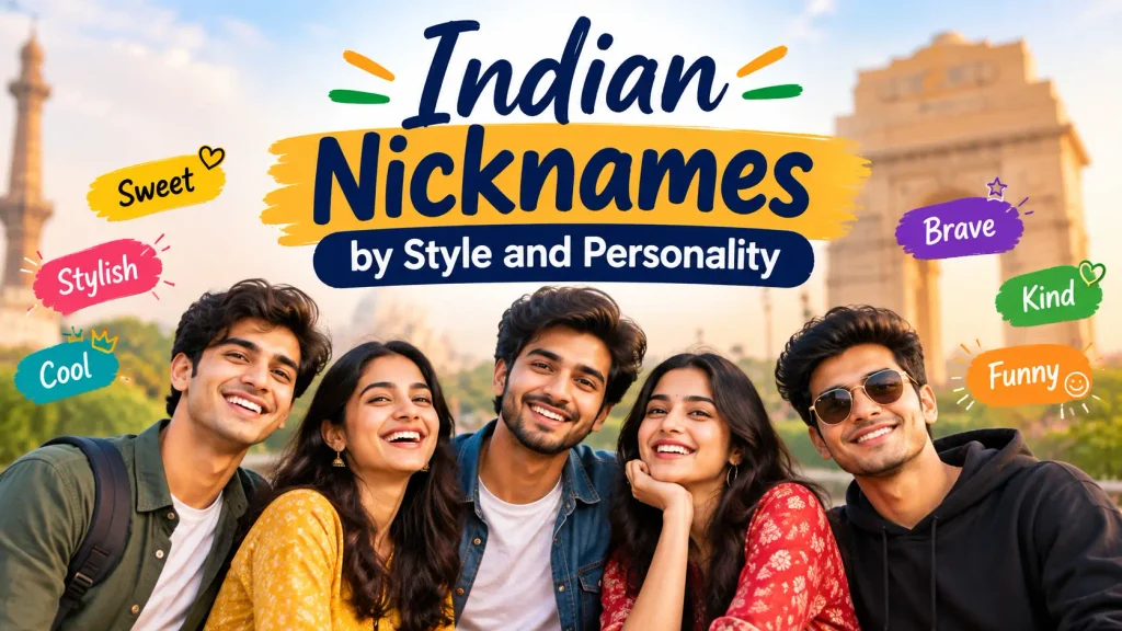 Indian Nicknames by Style and Personality