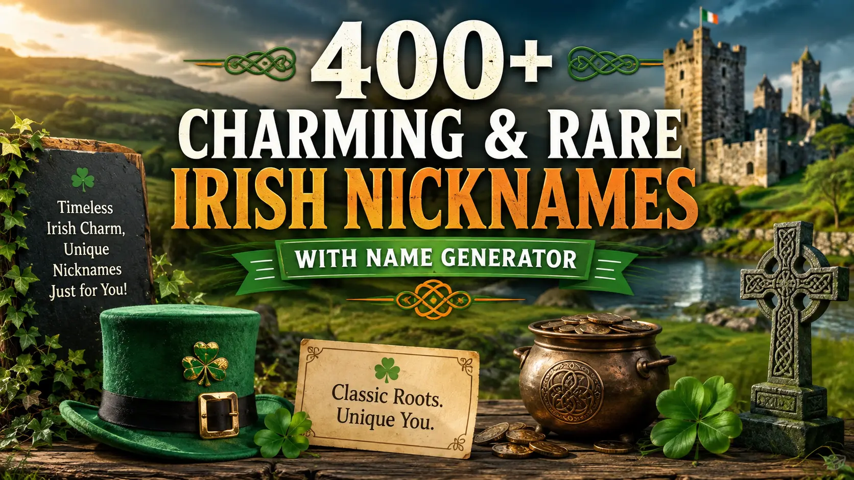 Charming & Rare Irish Nicknames With Name Generator