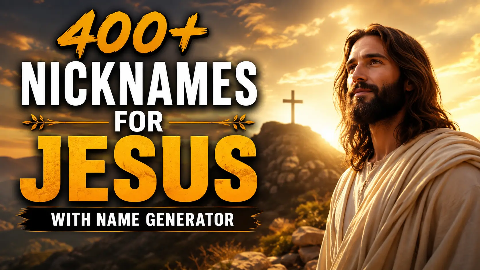 Nicknames for Jesus With Name Generator