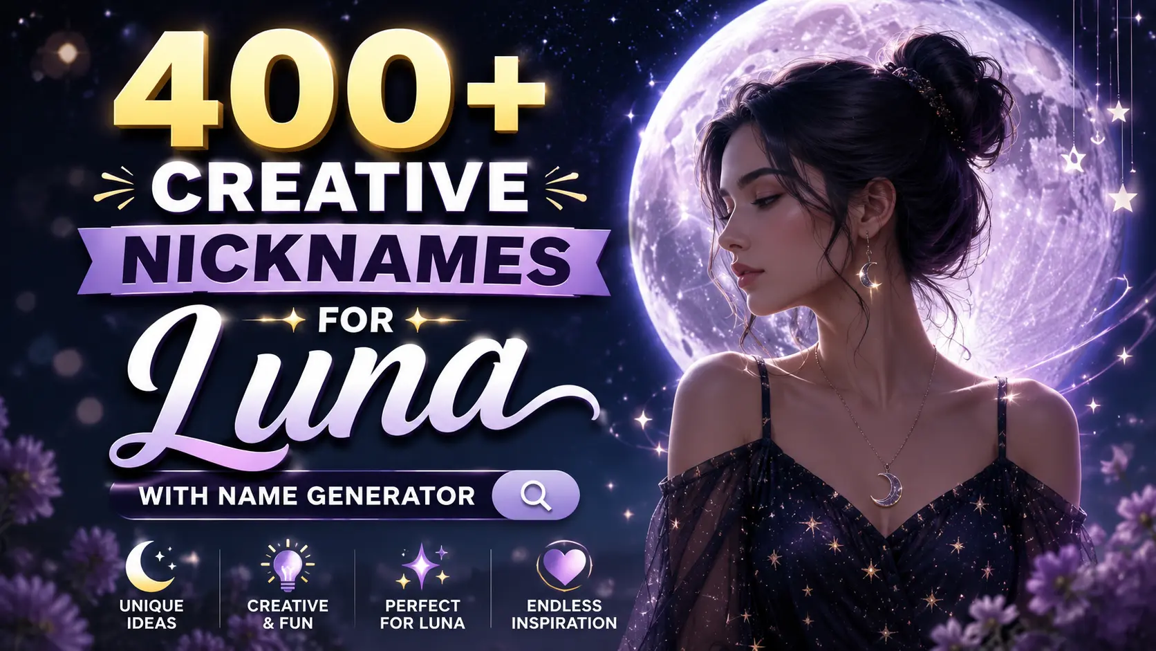 Creative Nicknames for Luna With Name Generator