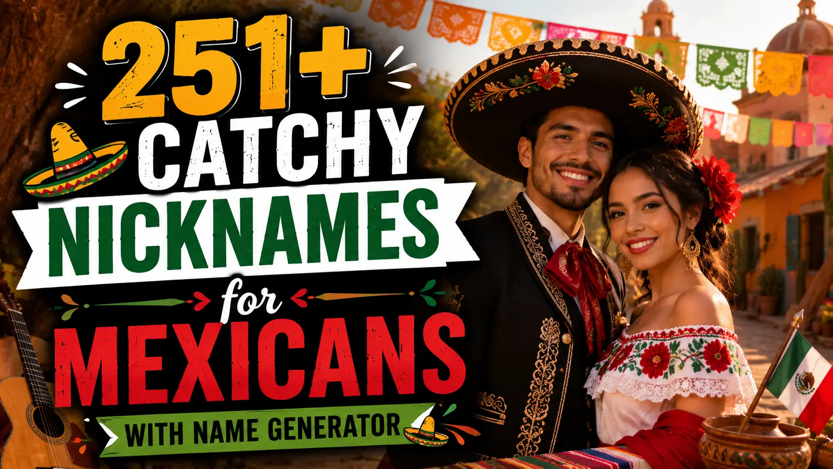 Catchy Nicknames for Mexicans With Name Generator