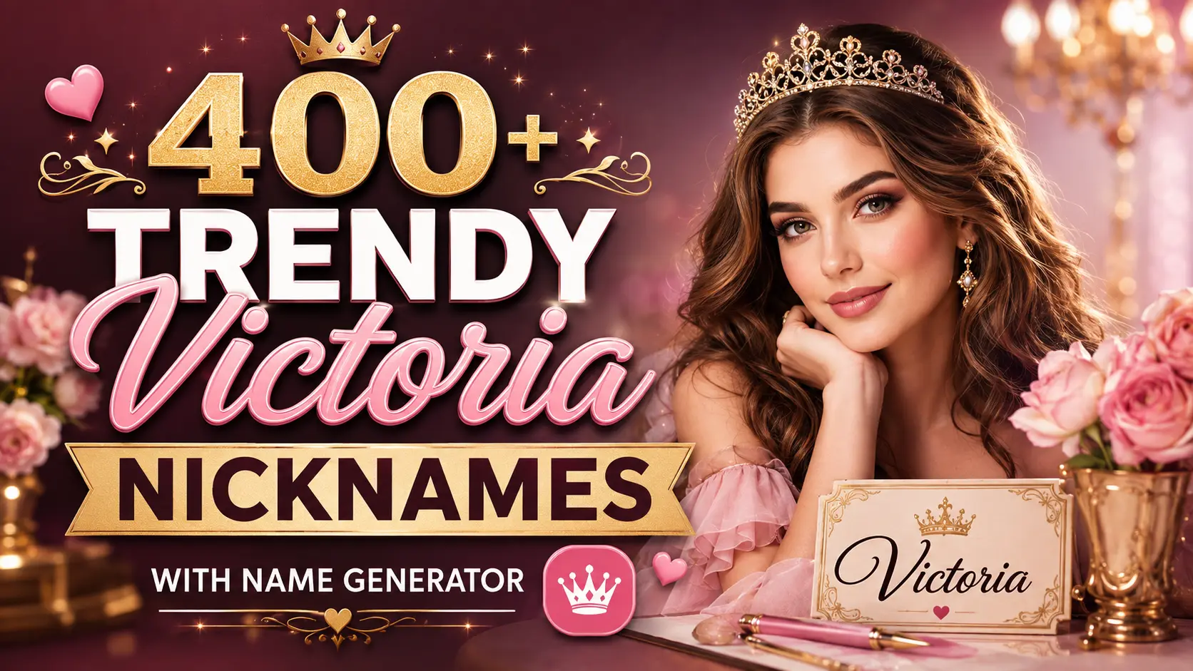 Trendy Victoria Nicknames With Name Generator