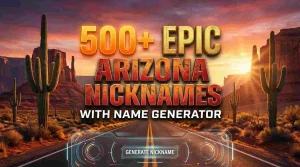 Epic Arizona Nicknames With Name Generator