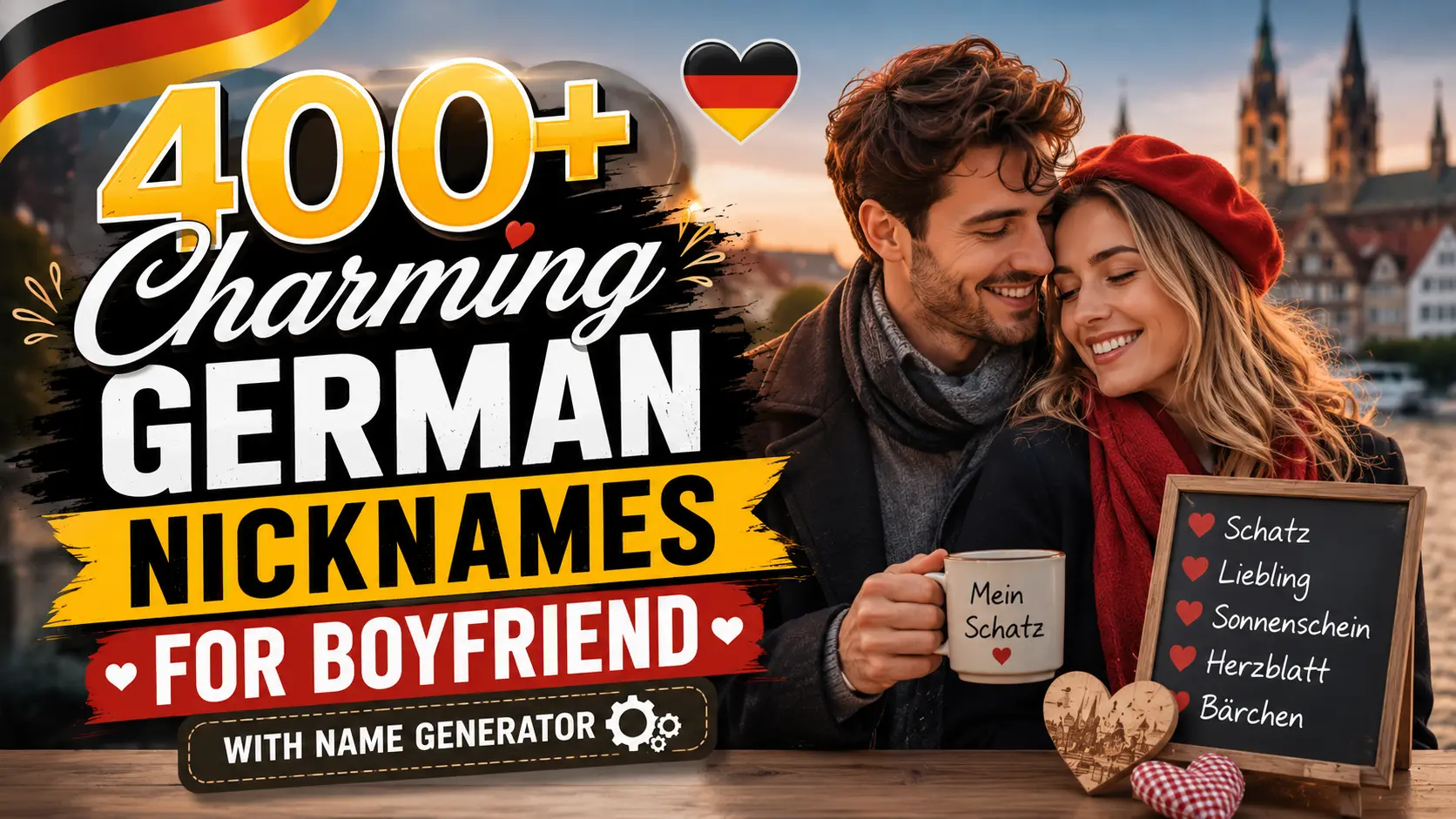 Charming German Nicknames for Boyfriend With Name Generator