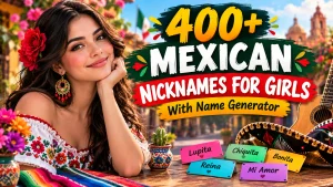 Mexican Nicknames for Girls With Name Generator